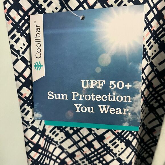 Coolibar Siesta Key Kijama Robe Plaid Check XS-M - Picture 6 of 7